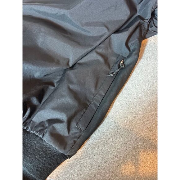 Cutter and‎ Buck Men's Windbreaker Wind tec Size Large - Black - Picture 5 of 7